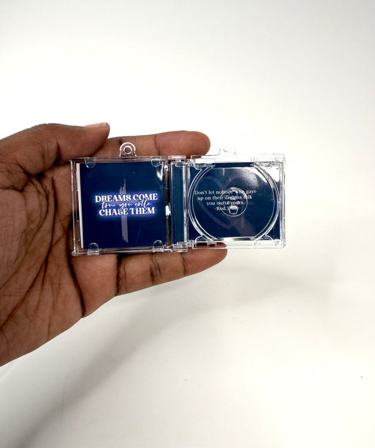 Custom Mini CD NFC Keychain