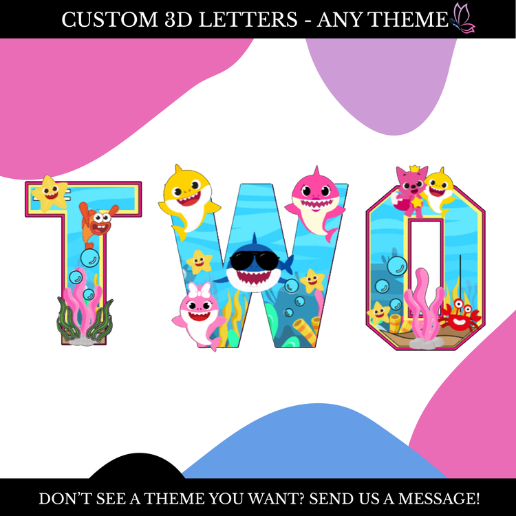 Custom 3D Letter(s)/Number(s)