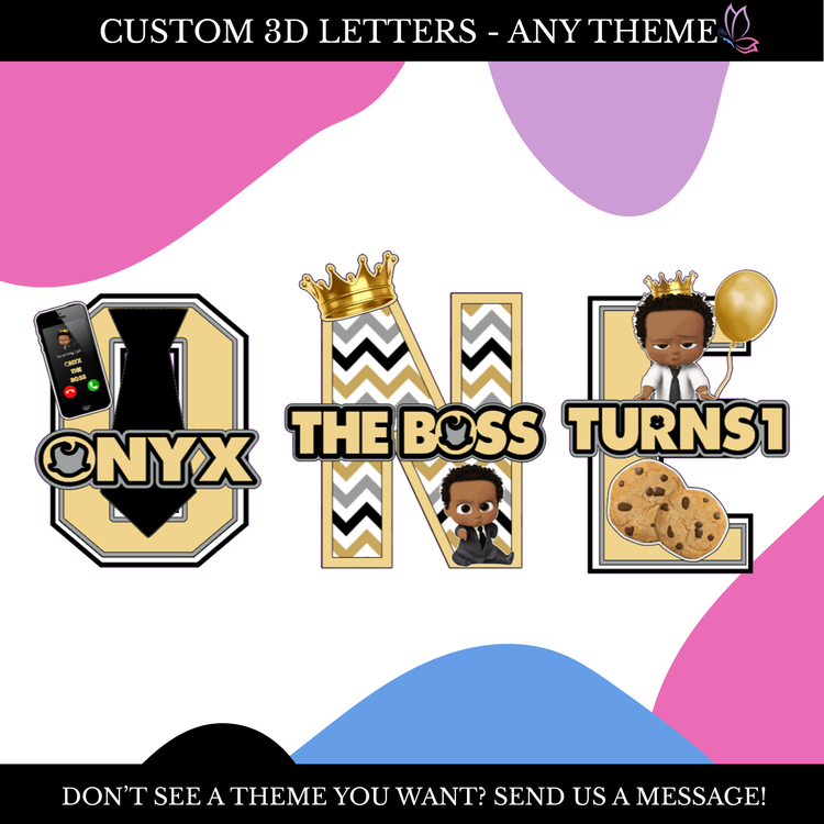 Custom 3D Letter(s)/Number(s)