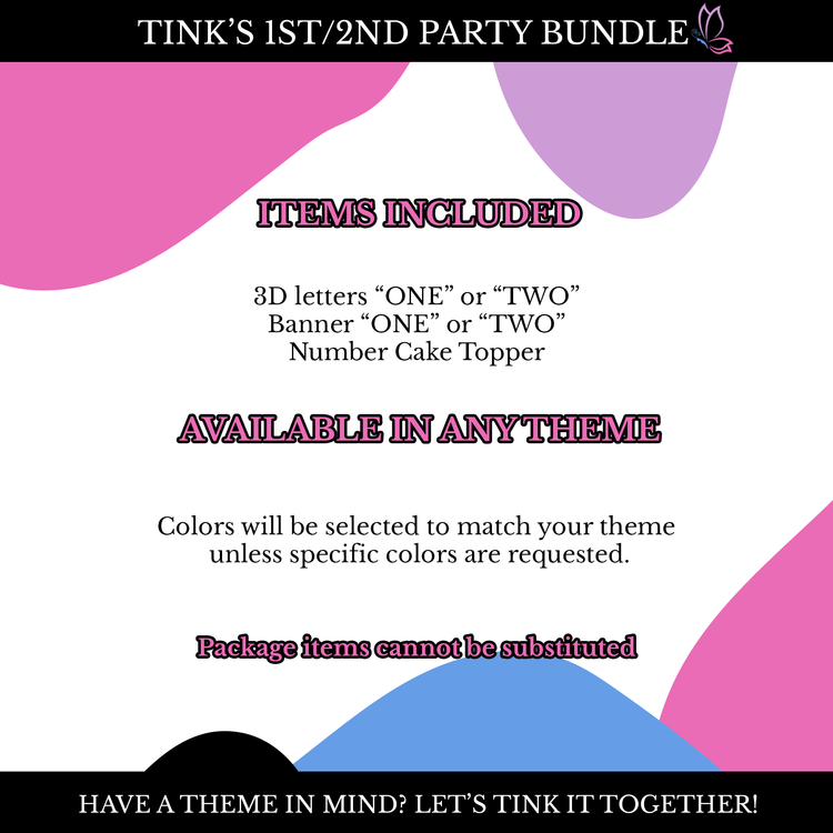 Tink's 1st/2nd Party Bundle
