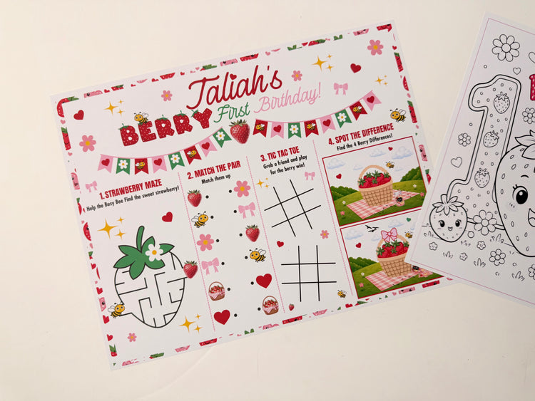 Custom Activity Sheets