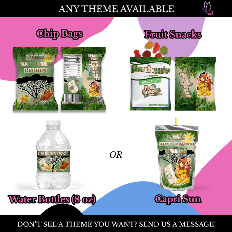 Tink's Mini Favor Bundle