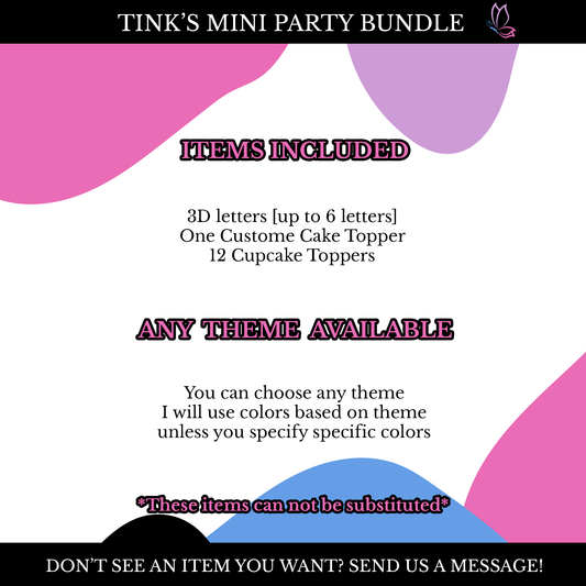 Tink's Mini Party Bundle