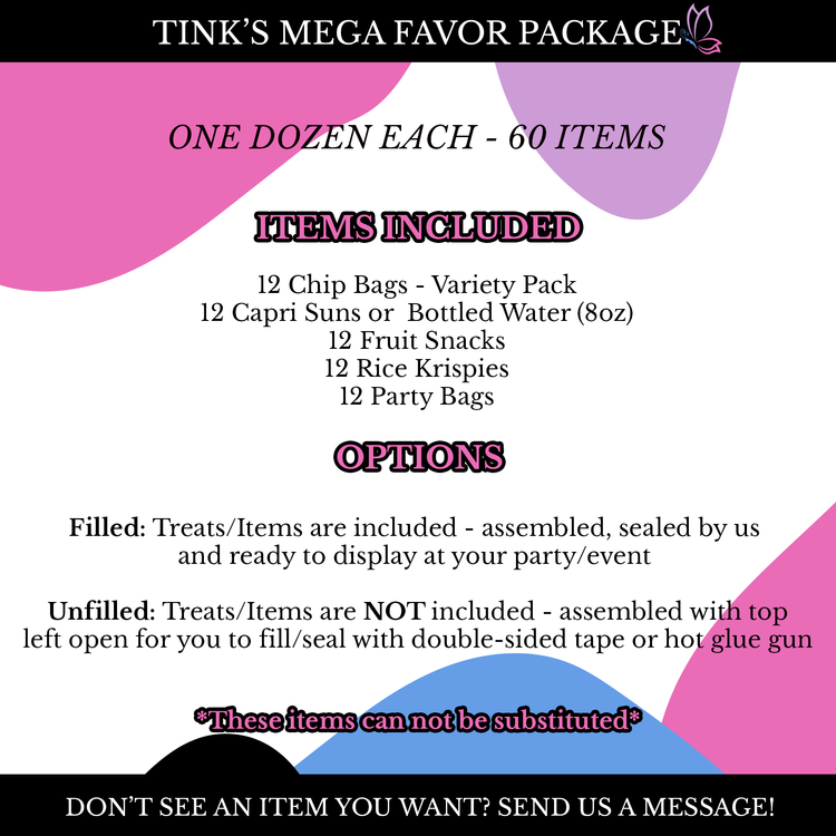 Tink's Mega Favor Bundle
