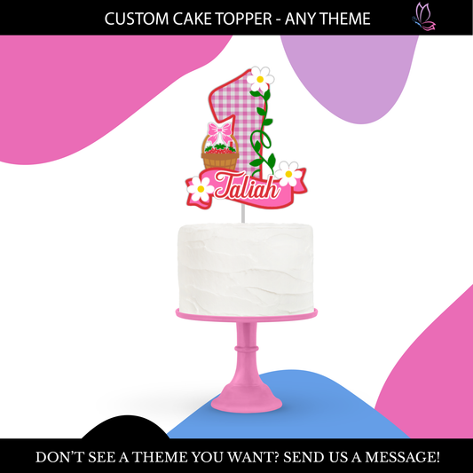 Custom Cake Topper