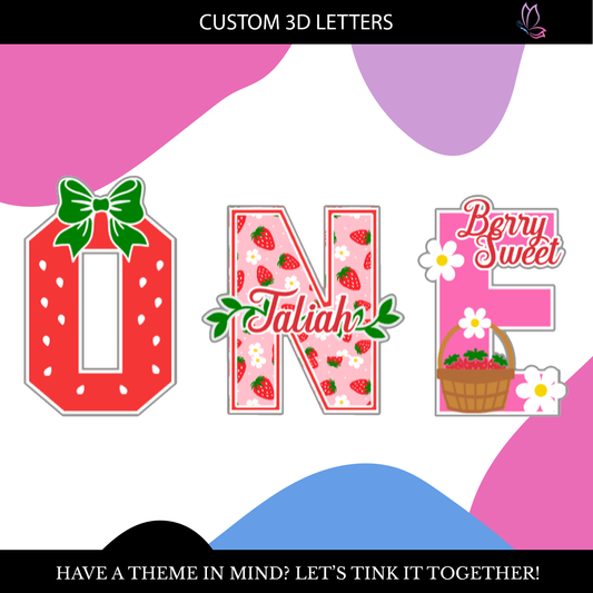Custom 3D Letter(s)/Number(s)