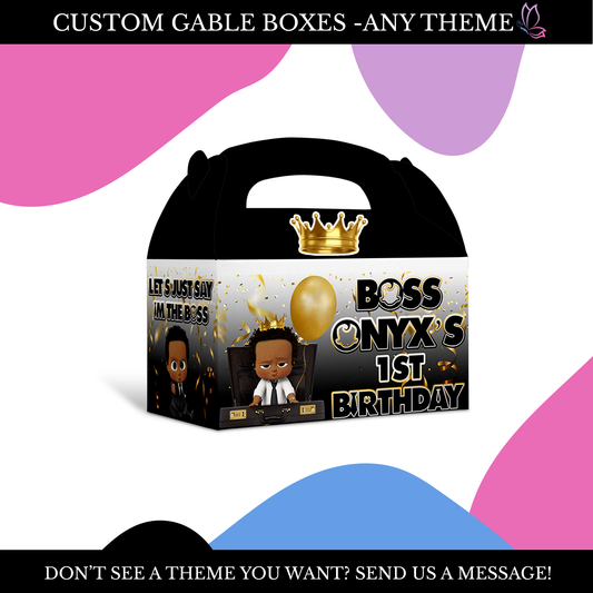 Custom Favor Boxes
