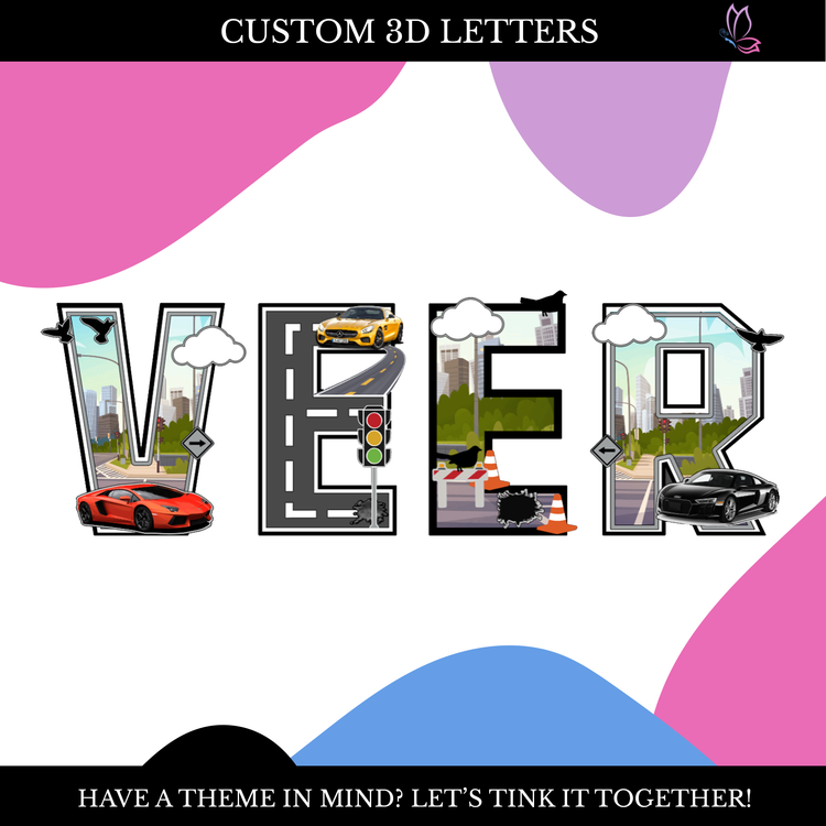 Custom 3D Letter(s)/Number(s)
