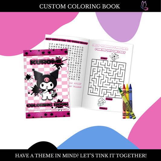 Custom Coloring Book