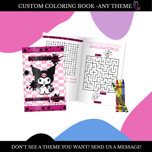 Custom Coloring Book