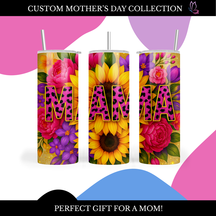 Custom 20oz Skinny Sublimation Tumbler