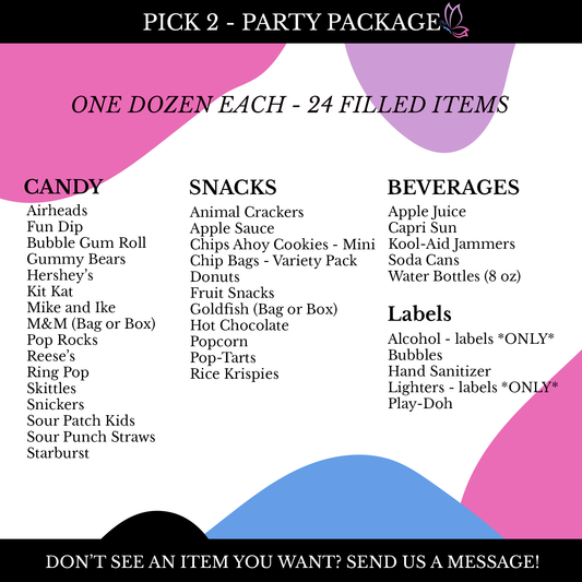 Pick 2 Filled Package