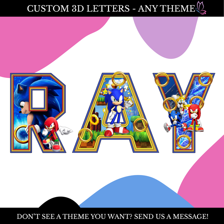 Custom 3D Letter(s)/Number(s)