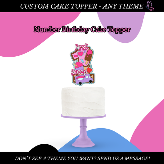 Custom Cake Topper